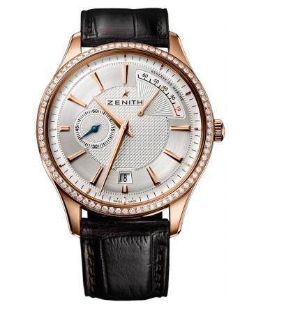 Replica Watch Zenith Watch Captain Power Reserve 22.2120.685/02.C498 Rose Gold - Leather Bracelet